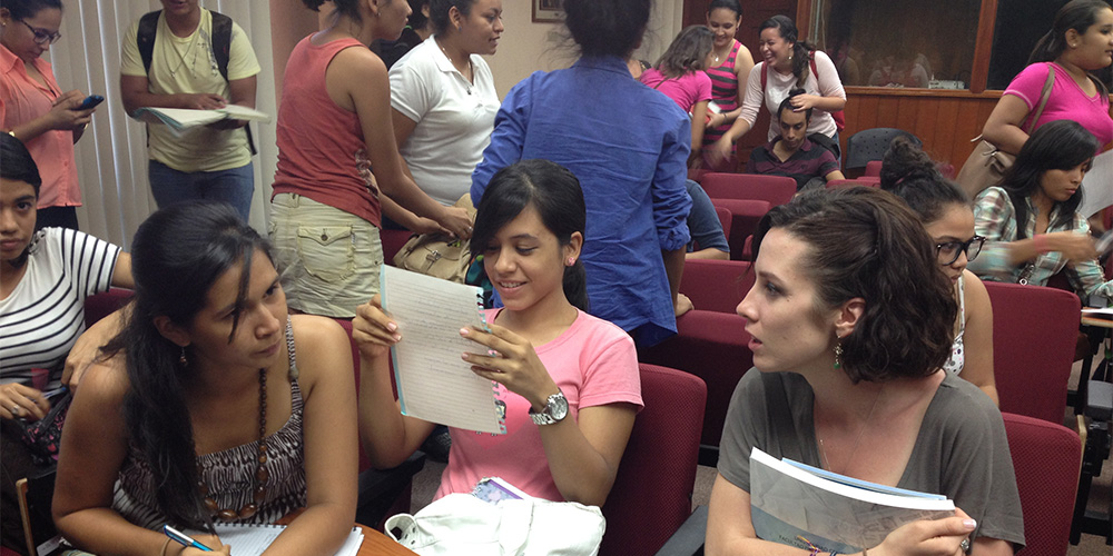 Medill Students in Managua with UCA.